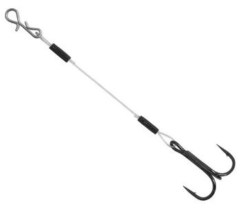 Delphin nadväzec bomb twisto rigs fluorocarbon 12 kg 3 ks - #6 8 cm