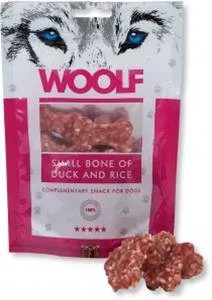 Woolf small bone of duck and rice 100 g