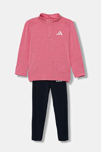 Detská tepláková súprava adidas ružová farba, JN2607
