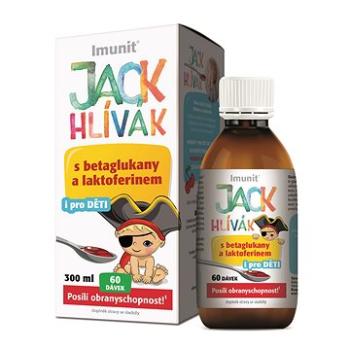 Hliva JACK HLÍVÁK sirup 300 ml glukány + laktoferín (3990216)