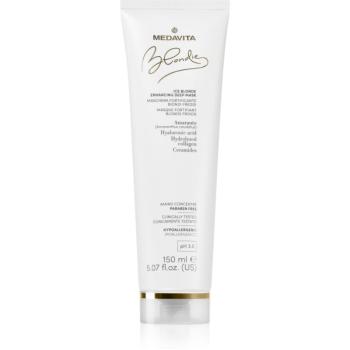 Medavita Blondie Ice Blonde Enhacing Deep Mask hĺbkovo vyživujúca maska pre studené odtiene blond 150 ml