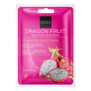 GABRIELLA SALVETE 15 minutes sheet mask pleťová maska dragon fruit 1 kus