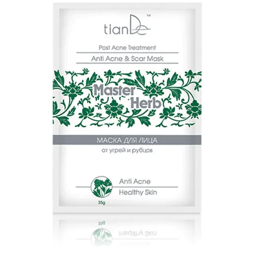 Čistiaca maska na tvár proti akné a jazvám TianDe 1 ks