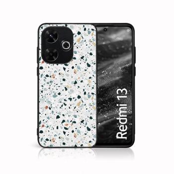 MY ART Ochranný kryt pre Xiaomi Redmi 13 GREY TERRAZZO (163)