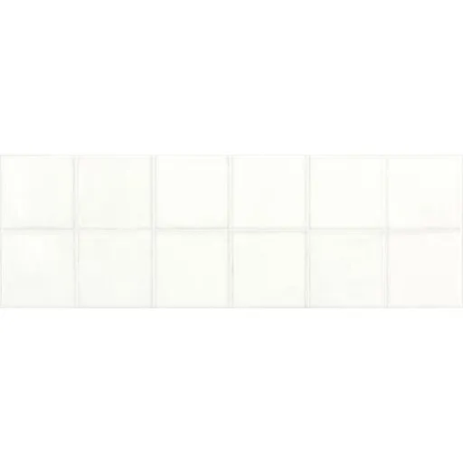 Dekor Rako Majolika biela 20x60 cm lesk WARVE143.1