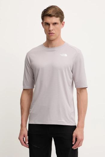 Športové tričko The North Face Shadow béžová farba, jednofarebné, NF0A87TU1OA1