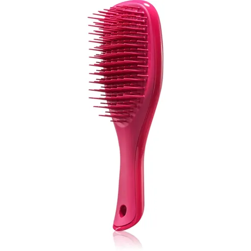 Tangle Teezer The Ultimate Detangler Mini plochá kefa na rovné a kučeravé vlasy Electric Raspberry 1 ks
