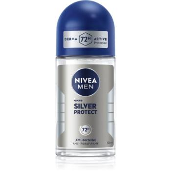 NIVEA MEN Silver Protect guličkový antiperspirant pre mužov 50 ml