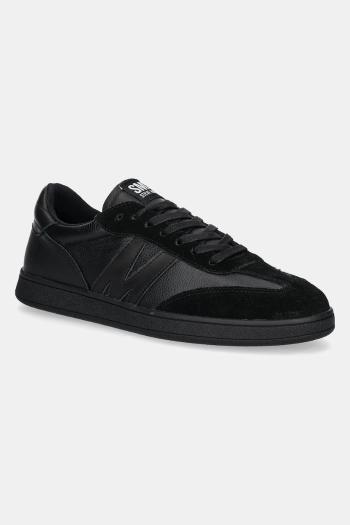 Kožené tenisky Steve Madden Caelum čierna farba, SM12000799