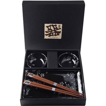 Made In Japan Sushi set Black Sakura 6 ks (MIJC0317)