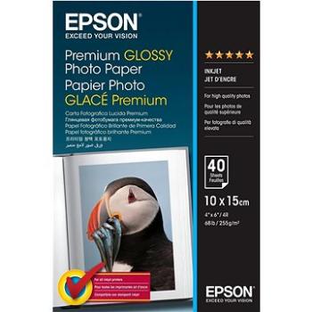 Epson Paper Premium Glossy Photo 10x15 40 listov (C13S042153)