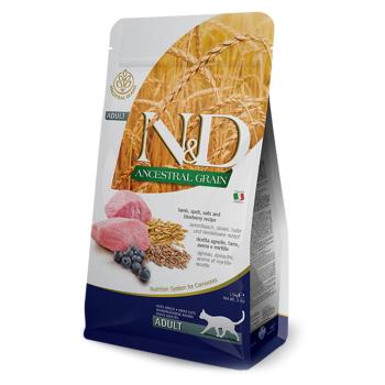 N &amp; D Low Grain CAT Adult Lamb &amp; Blueberry 1,5kg