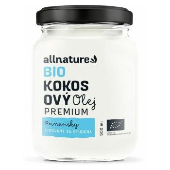 ALLNATURE Kokosový olej panenský BIO 500 ml