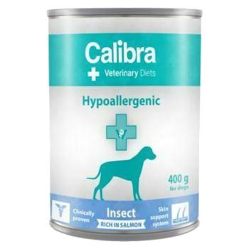 CALIBRA Vet. Diets Hypoallergenic konzerva pre psov Insect&Salmon 400 g