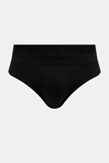 Plavky Calvin Klein čierna farba, KM0KM01117