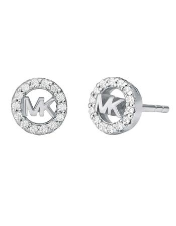 Michael Kors Módne strieborné náušnice kôstky so zirkónmi MKC1727CZ040