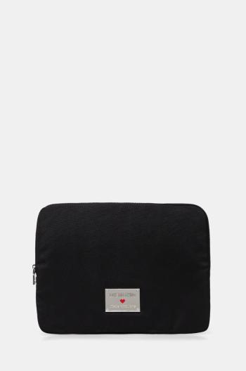 Obal na notebook Love Moschino čierna farba, JC5010PP1