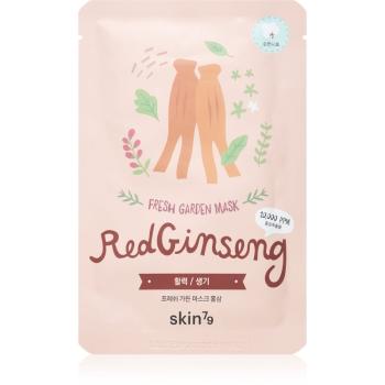 Skin79 Fresh Garden Red Ginseng revitalizačná plátenná maska s ženšenom 23 g