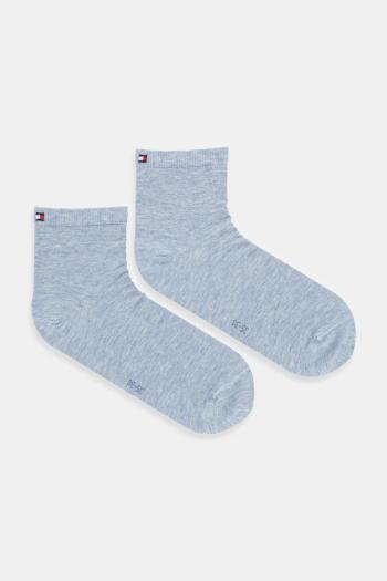 Ponožky Tommy Hilfiger 2-pak tmavomodrá farba, 373001001