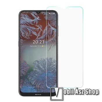 Előlap védő karcálló edzett üveg - 0,3 mm vékony, 9H, Arc Edge, A képernyő sík részét védi - NOKIA G10 / NOKIA G20