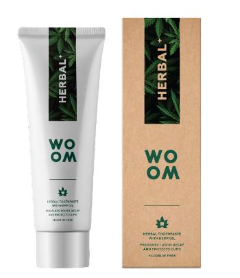 WOOM Herbal+ Zubná pasta 75 ml