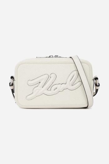 Kabelka Karl Lagerfeld biela farba, A1W30040