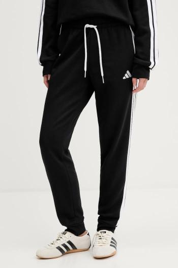 Tepláky adidas Essentials čierna farba, s nášivkou, JX2543