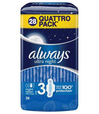 ALWAYS QUATRO ULTRA NIGHT 28