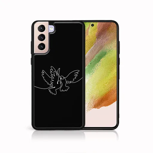 MY ART Ochranný kryt pre Samsung Galaxy S22 5G WHITE DOVE (195)