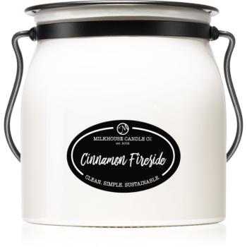 Milkhouse Candle Co. Creamery Cinnamon Fireside vonná sviečka Butter Jar 454 g