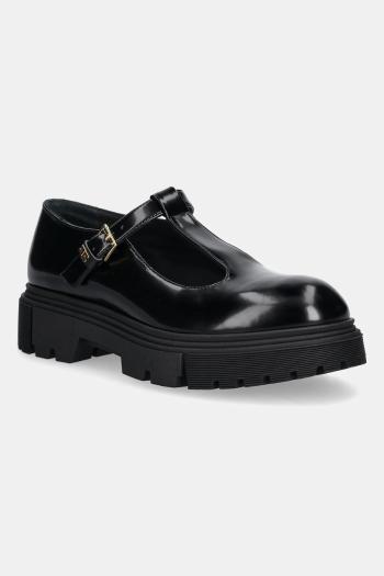 Baleríny Elisabetta Franchi čierna farba, F4A3-E0410