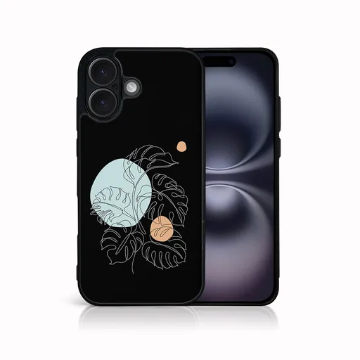 MY ART Ochranný kryt pre Apple iPhone 16 MONSTERA (194)