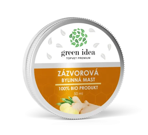 Zázvorová masť 50 ml - Green idea