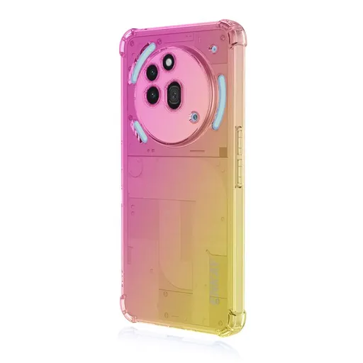 ENKAY GRADIENT Ochranný kryt pre Nothing Phone (3a) Pro PINK GOLD