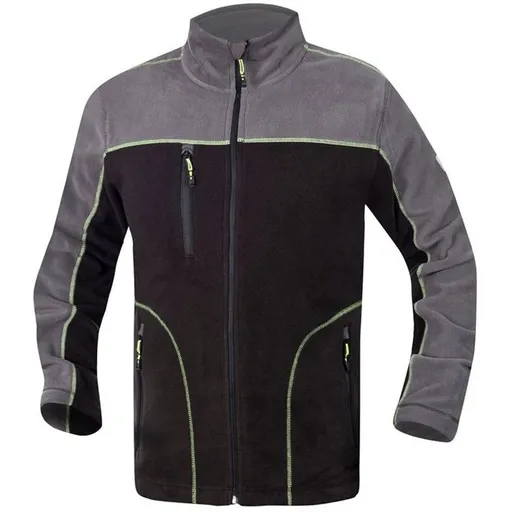 Ardon Pánska fleecová mikina Michael - Čierna | 4XL