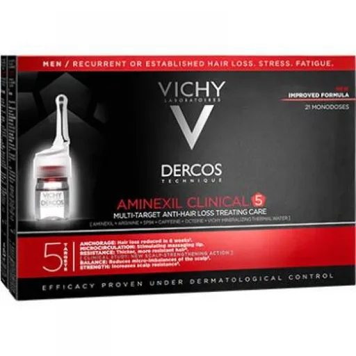 VICHY Dercos Aminexil Clinical 5 muži 21 x 6 ml