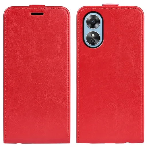 Vyklápacie puzdro Oppo A17 červené