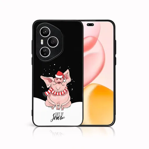 MY ART Kryt s vianočným dizajnom Honor 400 Pro 5G LET IT SNOW (075)