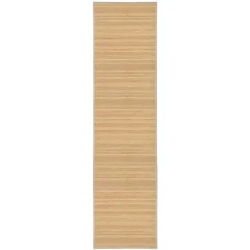 Bambusový koberec 80 × 300 cm prírodný (247199)