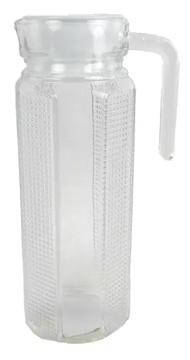 MAKRO - Džbán sklenený 1L, 9x25x13cm