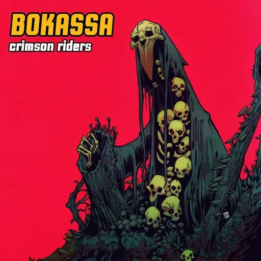 Bokassa, CRIMSON RIDERS, CD