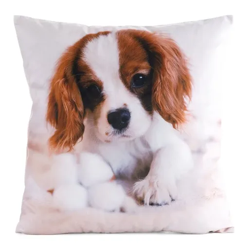 ArtFir Obliečka na vankúš ANIMAL 72 | biela 45 x 45 cm