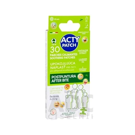 ACTYPATCH UPOKOJUJÚCA NÁPLASŤ PRE DETI