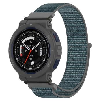 NYLON Remienok pre Amazfit Active Edge modrý-šedý