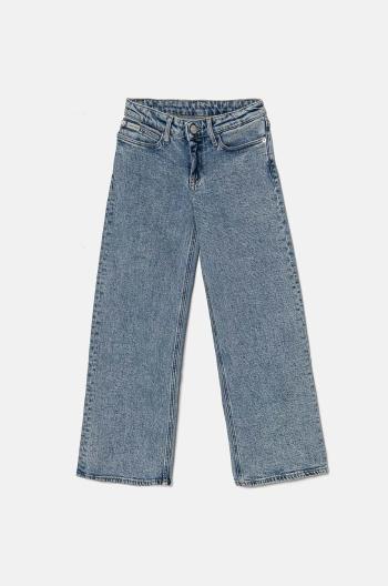 Detské rifle Calvin Klein Jeans MR WIDE LEG RELAXED SP BL IG0IG02602