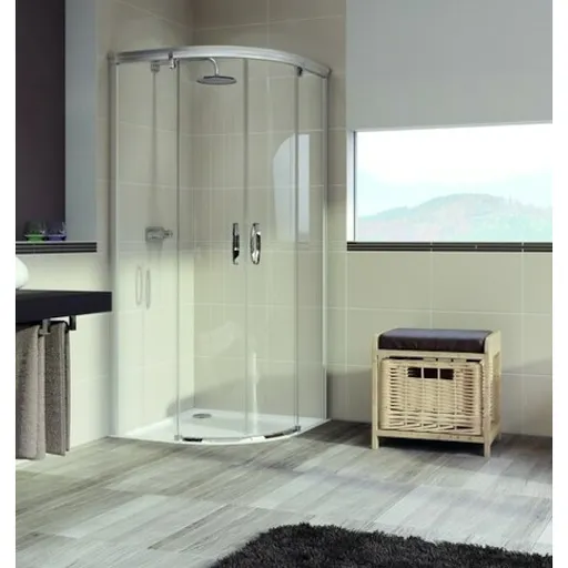 Huppe Aura elegance sprchový kút štvrťkruh 90x90 cm hüppe 402422.092.322