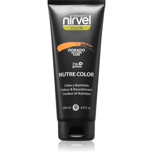 Nirvel Nutre Color vyživujúca tónovacia maska na vlasy odtieň Dorado 200 ml
