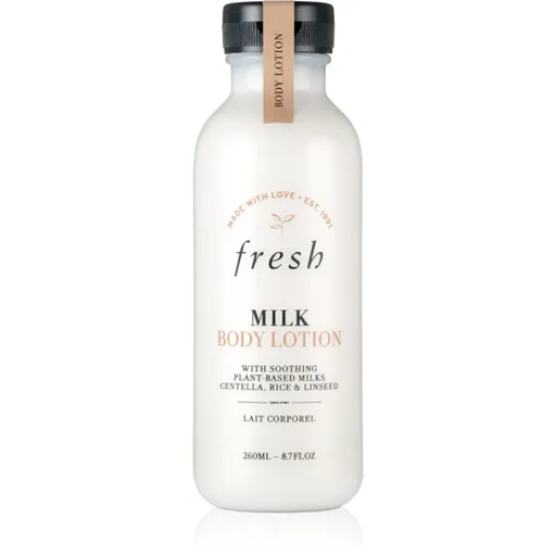 fresh Milk Body Lotion hydratačné telové mlieko s rastlinným mliekom 260 ml