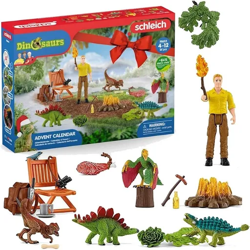 Schleich 98644 Adventný kalendár Dinosaury