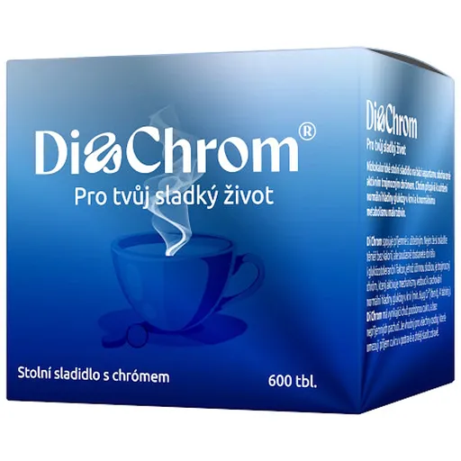 DI CHROM Stolové sladidlo 600 tabliet